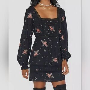 Show Me Your Mumu M Floral Dress Whimsigoth Fairy Grunge Rebel Punk Witchy